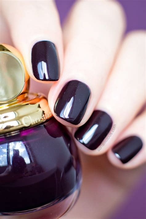 dior metallic plum nail polish|Dior nail polish reviews.